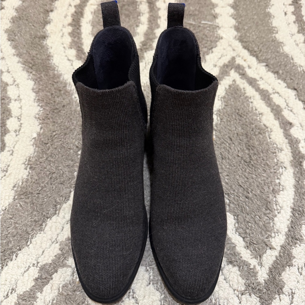 Rothy’s The Lug Boot in Graphite Brown